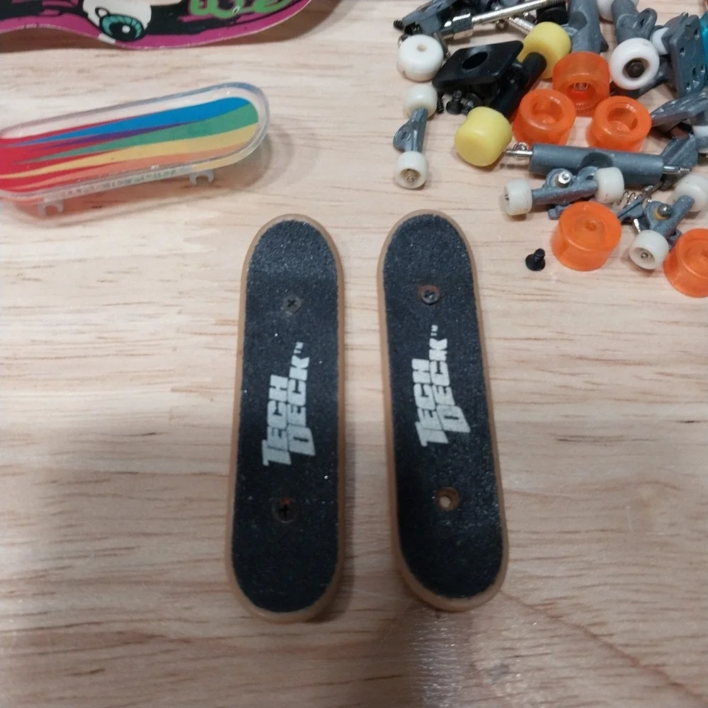 Tech Deck Birdhouse Fingerboard Lot Tony Hawk Clint Walker Skateboard Toys Parts